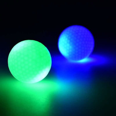 Two Glow Golf Balls